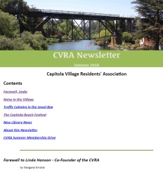 Summer 2018 CVRA Newsletter